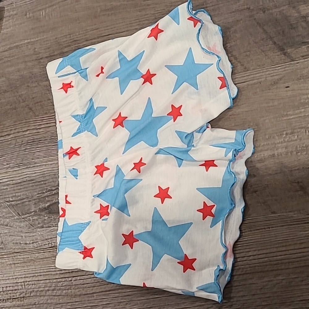Cat & Jack Blue and Red Star Pajama Set - Picture 3 of 4